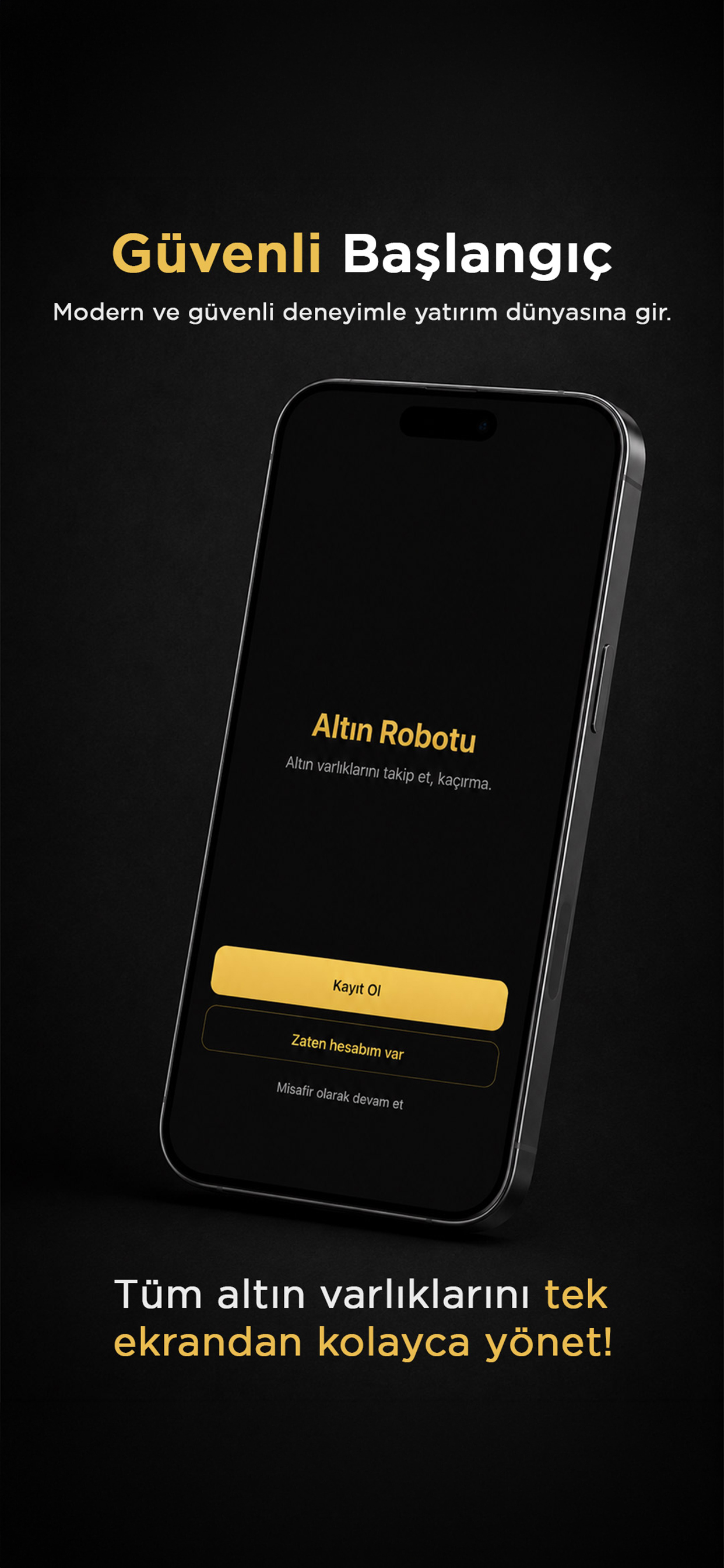 Altın Robotu ekranı 1